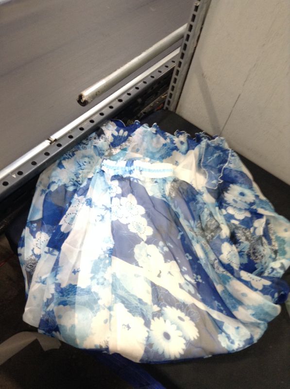 Photo 2 of Afibi Boho Floral Long Summer Beach Chiffon Wrap Cover Up Maxi Skirt for Women XL