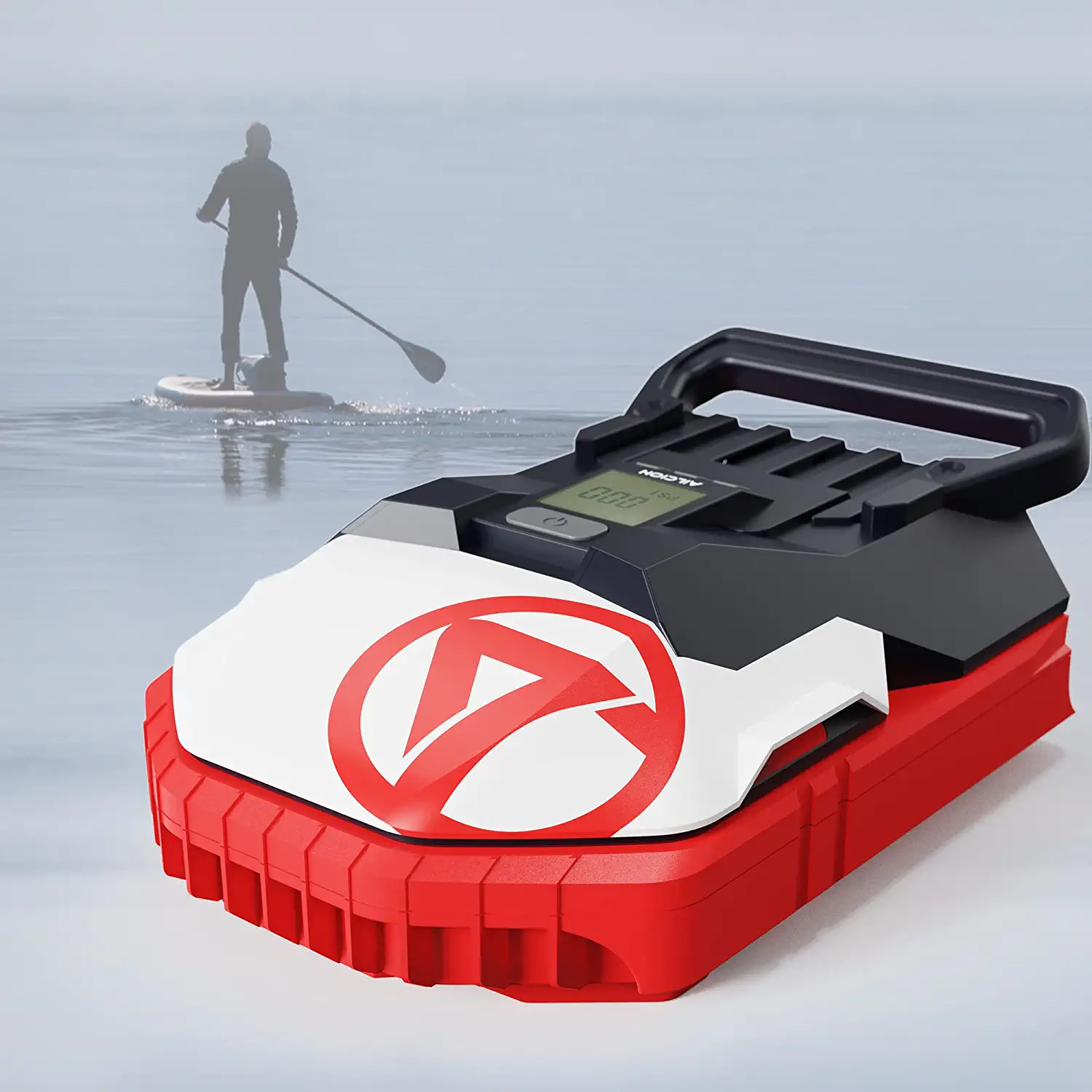 Photo 1 of AILCION Electric Paddle Board Pump for Inflatables, SUP Air Pump for Inflation and Deflation of airbed Mattress Paddleboard and Tent with 12V Car Connector and Portable Boat Accessories