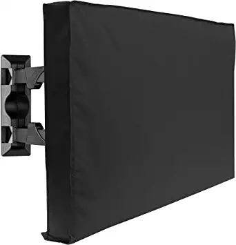 Photo 1 of Outdoor TV Cover - 50" Model for 48" - 52" Flat Screens - Slim Fit - Weatherproof Weather Dust Resistant Television Protector - Black