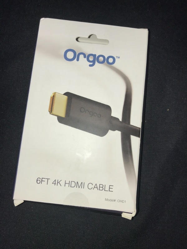 Photo 1 of Orgoo 6ft 4K hdmi cable