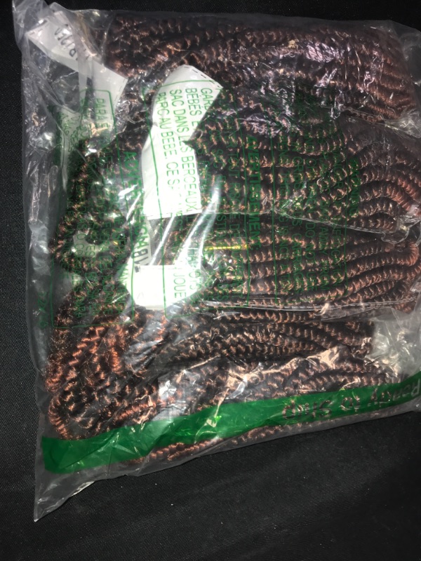 Photo 2 of 6 Packs Spring Twist Crochet Hair 12 Inch Bomb Twist Fluffy Spring Crochet Braiding Hair Afro Curly Braids Synthetic Braids Hair Extensions 15 Strands/Pack (#1B/350)