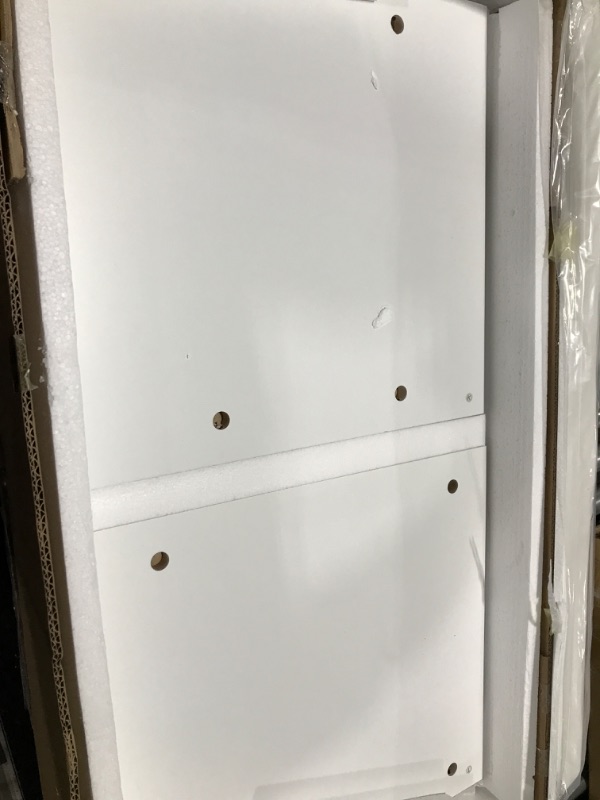 Photo 1 of DaVinci Otto Convertible Changing Table and Cubby Bookcase in White and Walnut