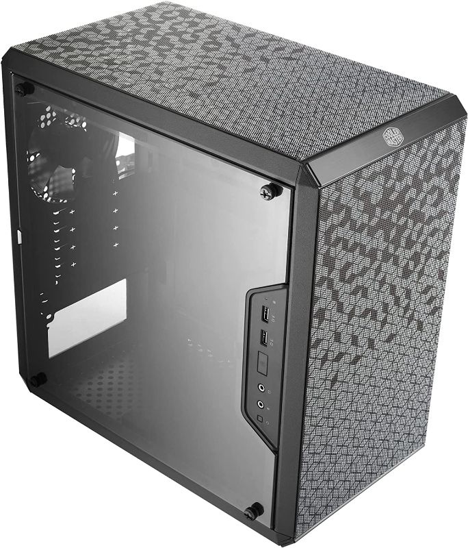 Photo 1 of Cooler Master MasterBox Q300L Micro-ATX Tower with Magnetic Design Dust Filter, Transparent Acrylic Side Panel, Adjustable I/O & Fully Ventilated...
