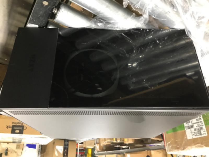 Photo 4 of NZXT H510 Elite - CA-H510E-B1 - Premium Mid-Tower ATX Case PC Gaming Case - Dual-Tempered Glass Panel - Front I/O USB Type-C Port - Vertical GPU Mount - Integrated RGB Lighting - Black Black H510 Elite i-Series Case