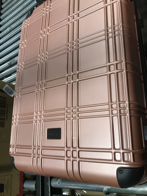 Photo 2 of Ben Sherman Luggage Nottingham 3 Piece Hardside Spinner Luggage Set 3-Piece Set (20"/24"/28") Rose Gold