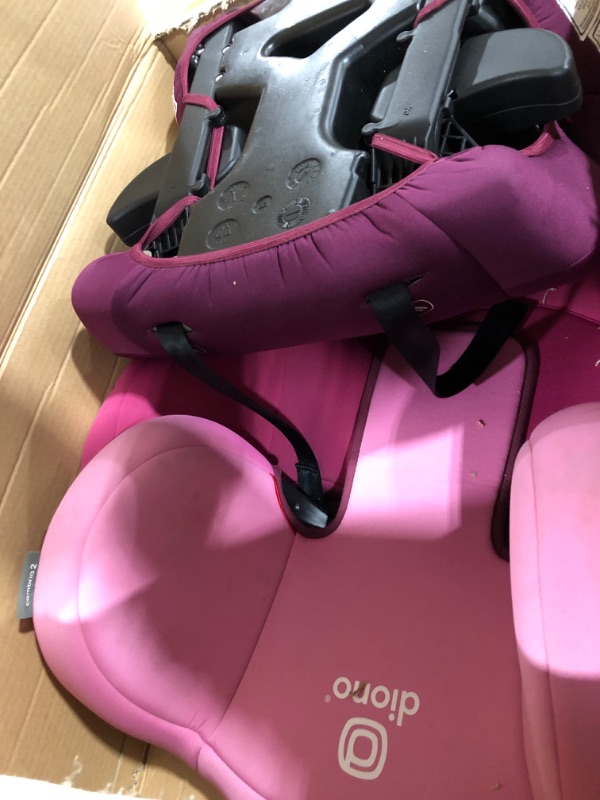 Photo 2 of Diono Cambria 2 Latch 2 in 1 Booster Car Seat, Pink