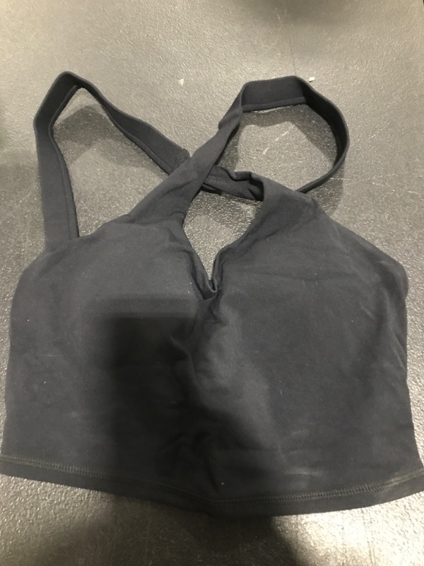 Photo 1 of BLACK SPORTS BRA SIZE UNKNOWN  