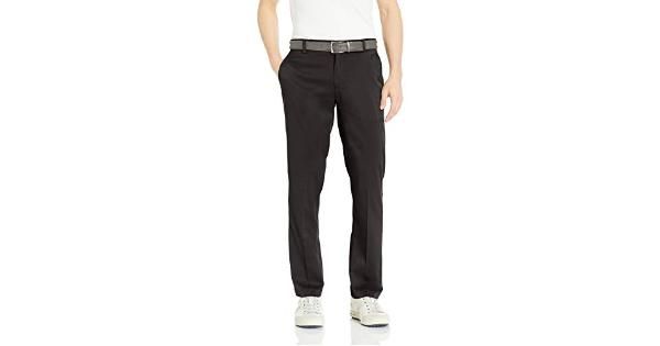 Photo 1 of Essentials Men's Standard Straight-Fit Stretch, Black, Size 36W X 30L
