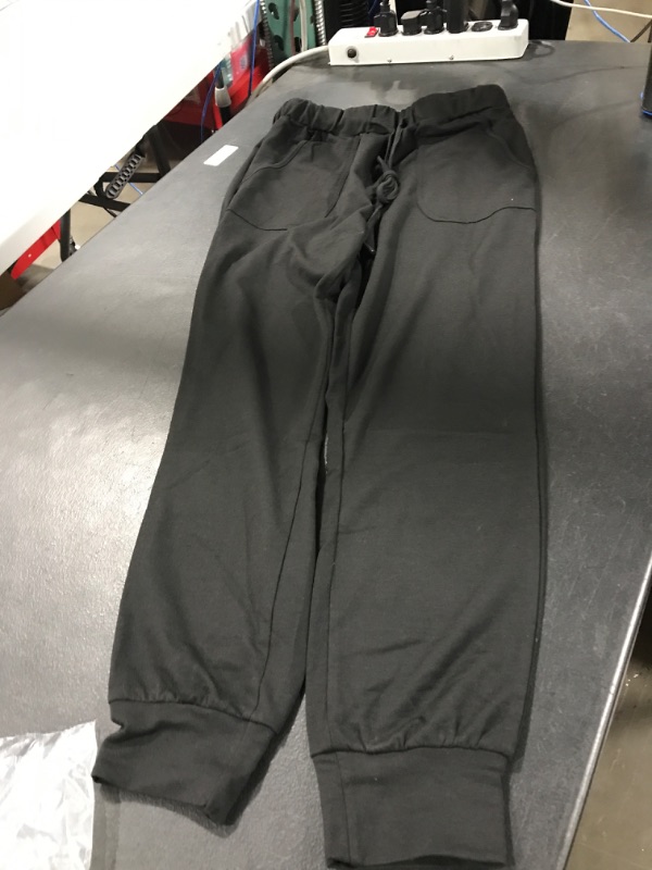 Photo 1 of Black Jogger Pants, Small 