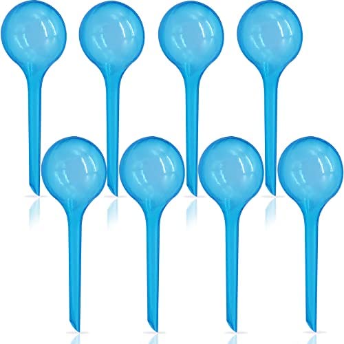 Photo 1 of 8 Pcs Plastic Self-Watering Globes,Plant Watering Bulbs,Automatic Self-Watering Device Globes Tools for Plant Indoor Outdoor, Garden  