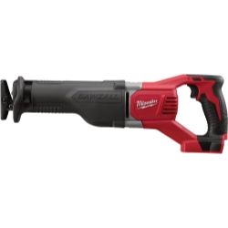 Photo 1 of Milwaukee 2621-20 M18 18V Lithium Ion Cordless Sawzall 3 000RPM Reciprocating Saw with Quik Lok Blade Clamp and All Metal Gearbox (Bare Tool)
