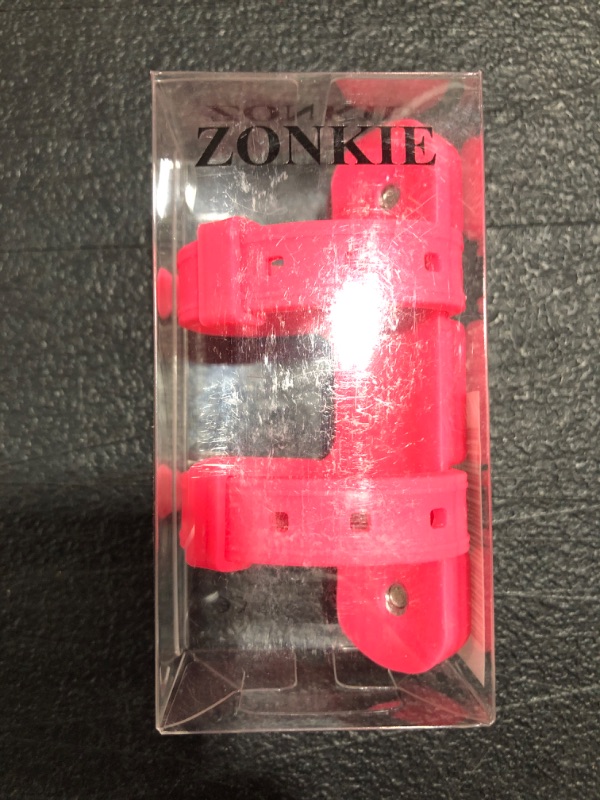 Photo 2 of ZONKIE Bike Bottle Cage Mounting Base, Cup Mounting Base for Many Kinds Bikes, Fits Most Stroller Drink Holder, Silicone Material, Many Colors are Available. Pink