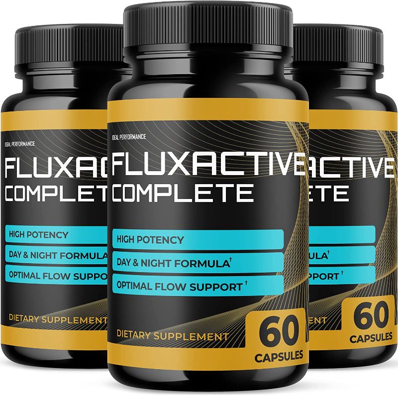 Photo 1 of (3 Pack) Fluxactive Complete Package Fluxactive Complete for Prostate Health Fluxactive Pills Flux Active Complete (180 Capsules)
