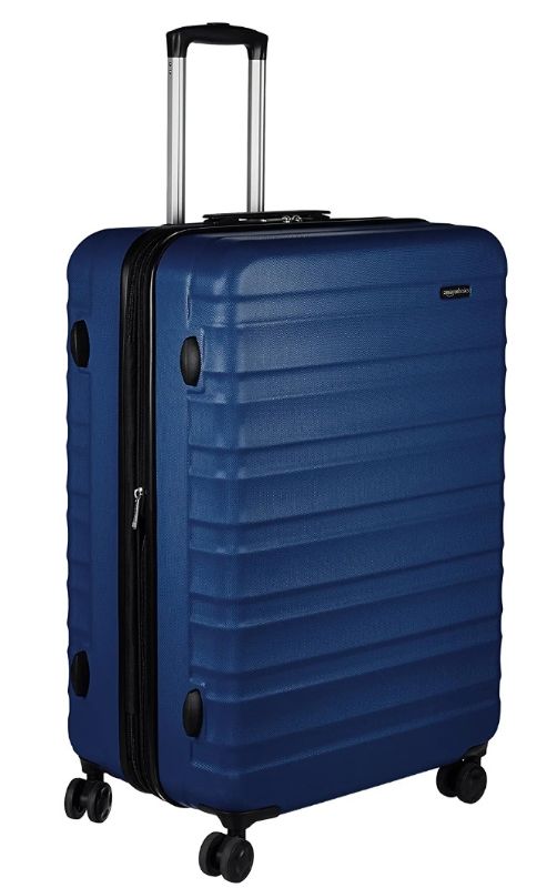 Photo 1 of Amazon Basics 30-Inch Hardside Spinner, Navy Blue
