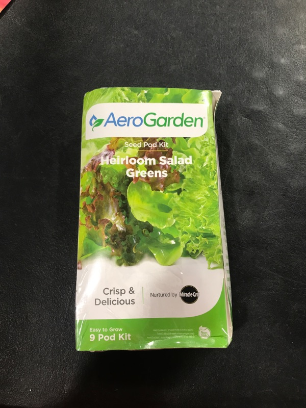 Photo 2 of  Heirloom Salad Greens Mix Seed Pod Kit - Salad Kit for AeroGarden Indoor Garden, 9-Pod 9-pod Heirloom Salad Greens
