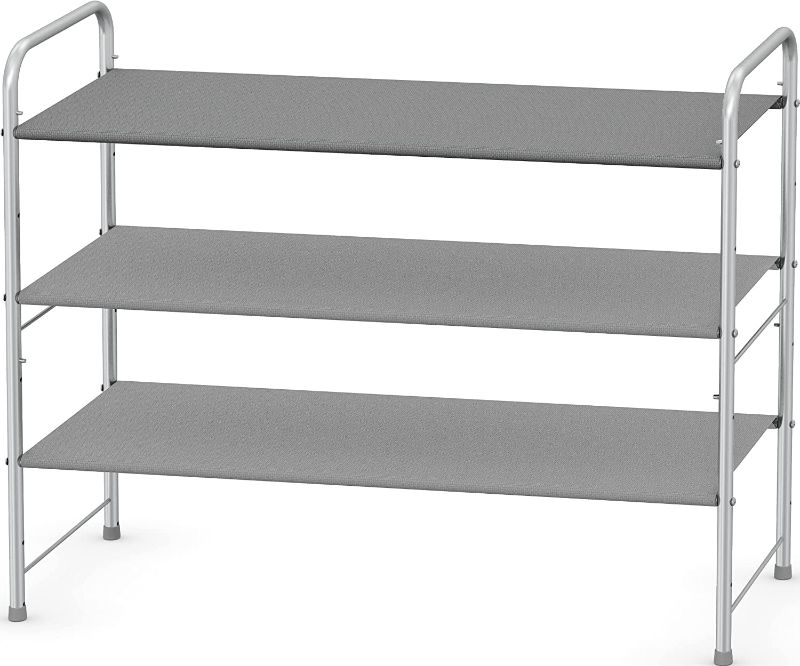 Photo 1 of  Houseware 3-Tier Shoe Rack Storage Organizer,