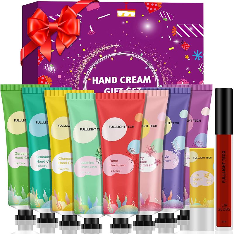 Photo 1 of 
Lotion Sets for Women Gift W/Lip Gloss Lip Balm Travel Size Hand Cream Lipstick Primers Unique Christmas Stocking Stuffers Birthday Gifts for Womens Teen Girl Mom Her Wife Sister Friends Mother in Law new
