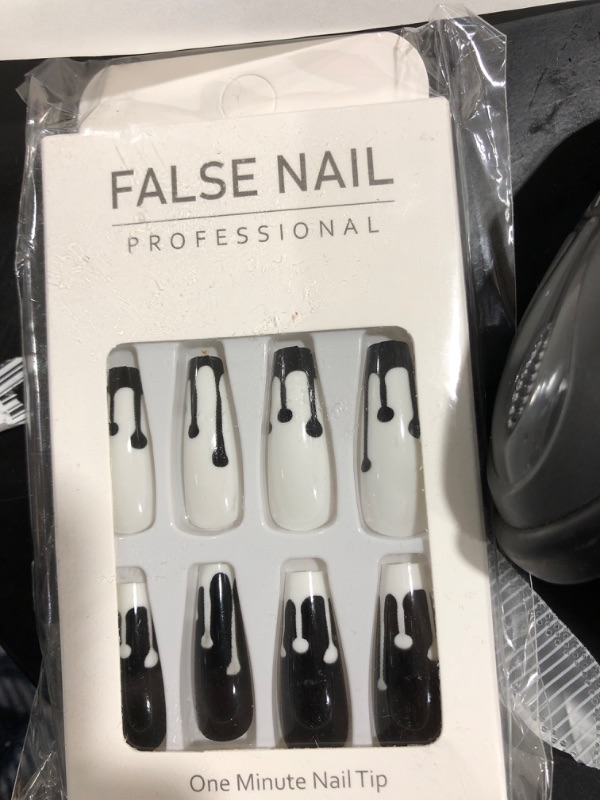 Photo 1 of  new press on coffin fake nails 