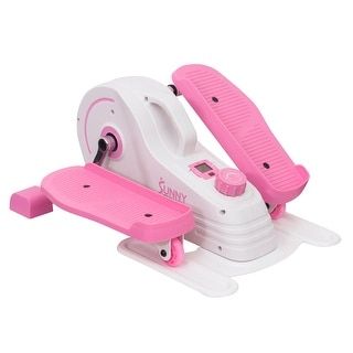 Photo 1 of  Sunny Health & Fitness Pink Under Desk Elliptical Machine - P2030 