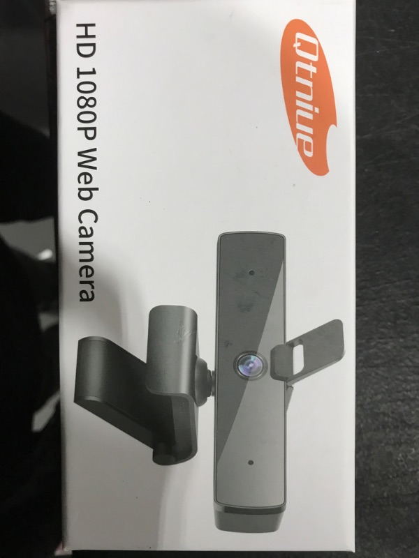 Photo 2 of Qtniue Webcam with Microphone and Privacy Cover, FHD Webcam 1080p, Desktop or Laptop and Smart TV USB Camera for Video Calling, Stereo Streaming and Online Classes https://a.co/d/a628B20