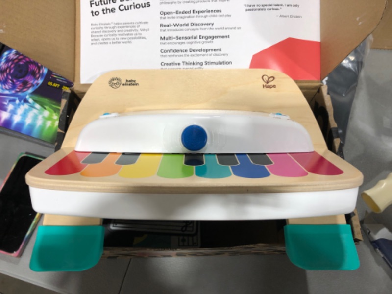 Photo 1 of Baby Einstein and Hape Magic Touch Piano Wooden Musical Toddler Toy, Age 6 Months and Up
