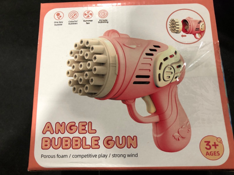 Photo 1 of Angel bubble gun Pink