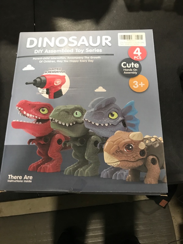 Photo 2 of Dinosaur Toys for 3 4 5 6 7 Year Old Boys, Take Apart Dinosaur Toys With Tools, STEM Educational Construction Building Dinosaur Toys, Fun Dinosaur Learning Toy Gifts for 3-7 Years Old Boys Girls