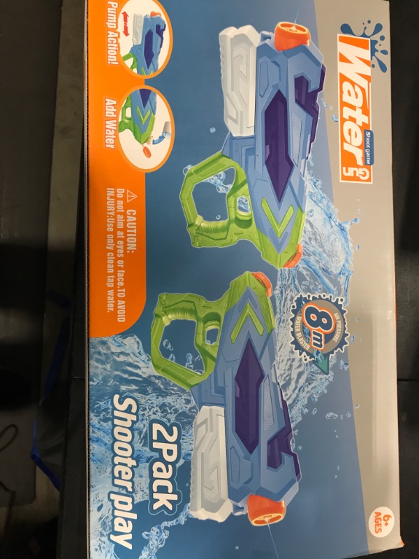 Photo 1 of 2-PACK WATER GUNS