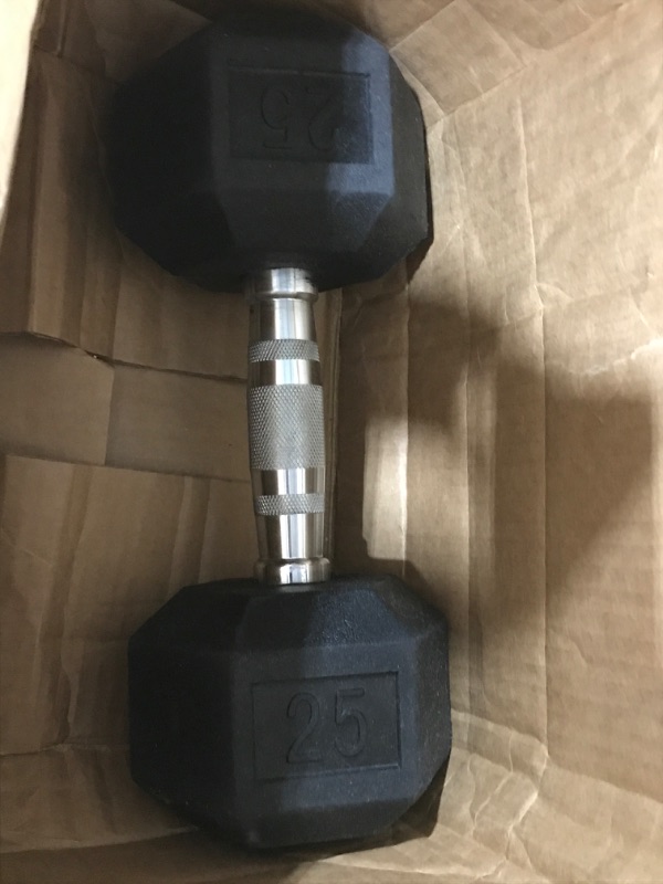 Photo 1 of 25lb dumbbell 