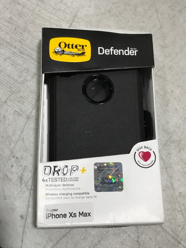 Photo 2 of OTTERBOX DEFENDER SERIES SCREENLESS EDITION Case for iPhone Xs Max - Retail Packaging - BIG SUR (PALE BEIGE/CORSAIR) BIG SUR (PALE BEIGE/CORSAIR) Standard Packaging