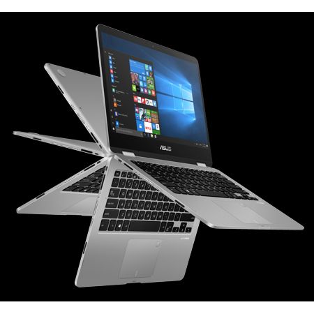 Photo 1 of ASUS VivoBook Flip J401MA-ES21T 2-in-1 Laptop Intel Pentium Silver N5030 1.10 GHz 14' Windows 10 in S Mode