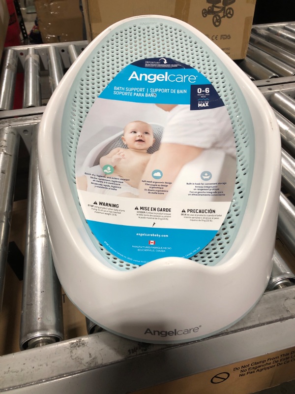 Photo 2 of Angelcare Baby Bath Support (Aqua) | Ideal for Babies Less than 6 Months Old
