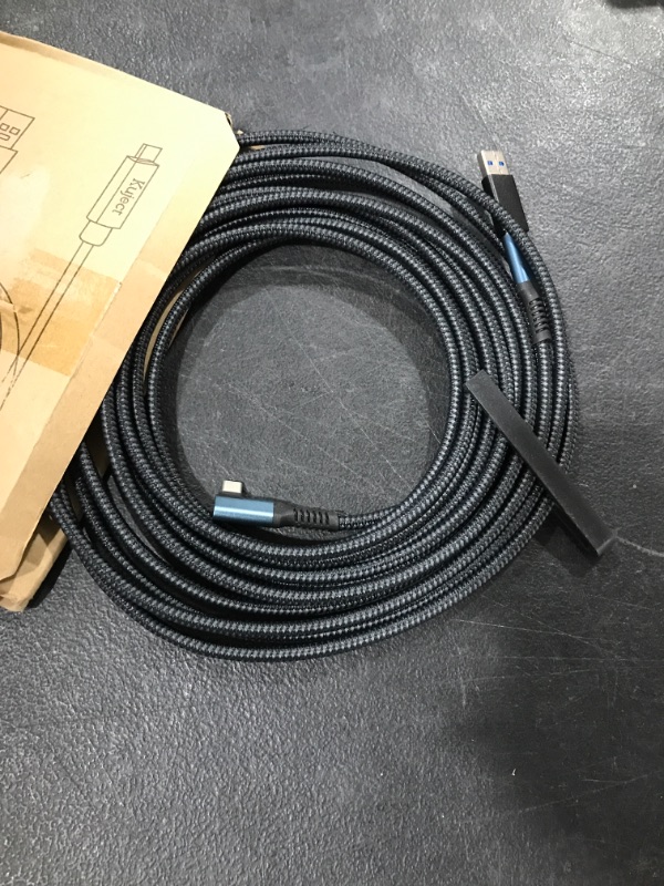 Photo 2 of  Link Cable 16FT/5M, Compatible with Meta/Oculus Quest 2 and PC/Steam VR High-Speed Data Transfer,