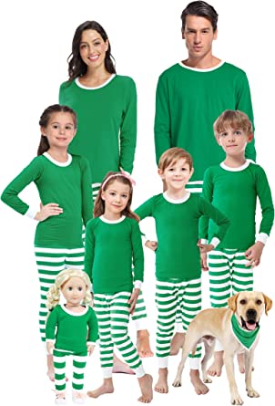 Photo 1 of Family Matching Christmas Pajams Women Men Xmas Pjs Holiday Cotton Sleepwear Jammies Long Sleeve Pyjamas Clothes
SIZE 10T