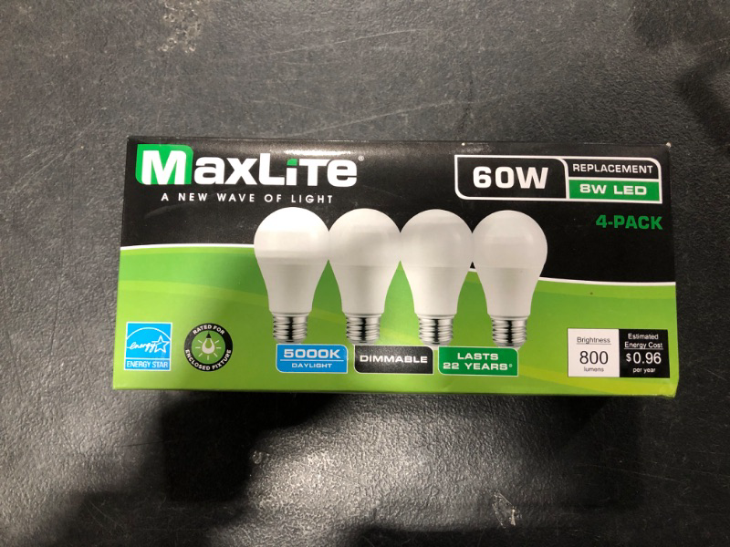 Photo 2 of Max Lite  60W 4pack 