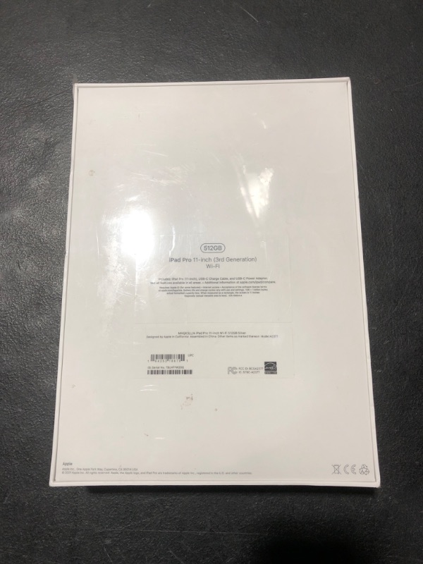 Photo 5 of Apple 2021 11-inch iPad Pro (Wi?Fi, 512GB) - Silver---NEW---FACTORY SEALED