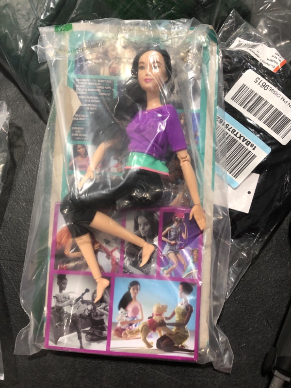 Photo 2 of Barbie Made to Move Doll, Purple Top [Amazon Exclusive]