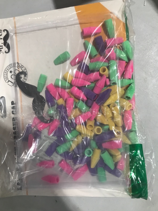 Photo 1 of 100 Eraser Caps