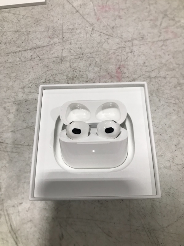 Photo 3 of Apple AirPods with MagSafe Wireless Charging Case (3rd Generation)