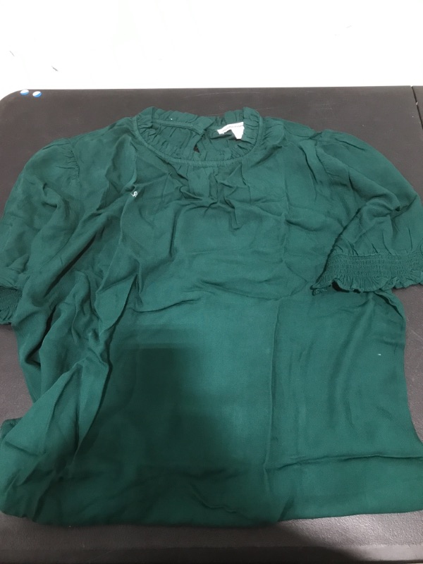 Photo 1 of Amazon Essentials Green Blouse Size Large 