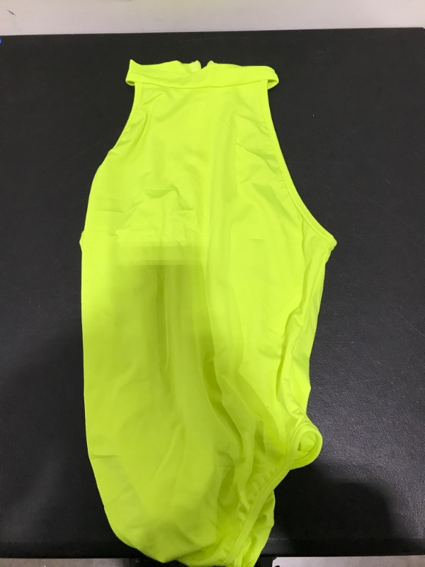 Photo 1 of XS LIME GREEN BODYDSUIT 