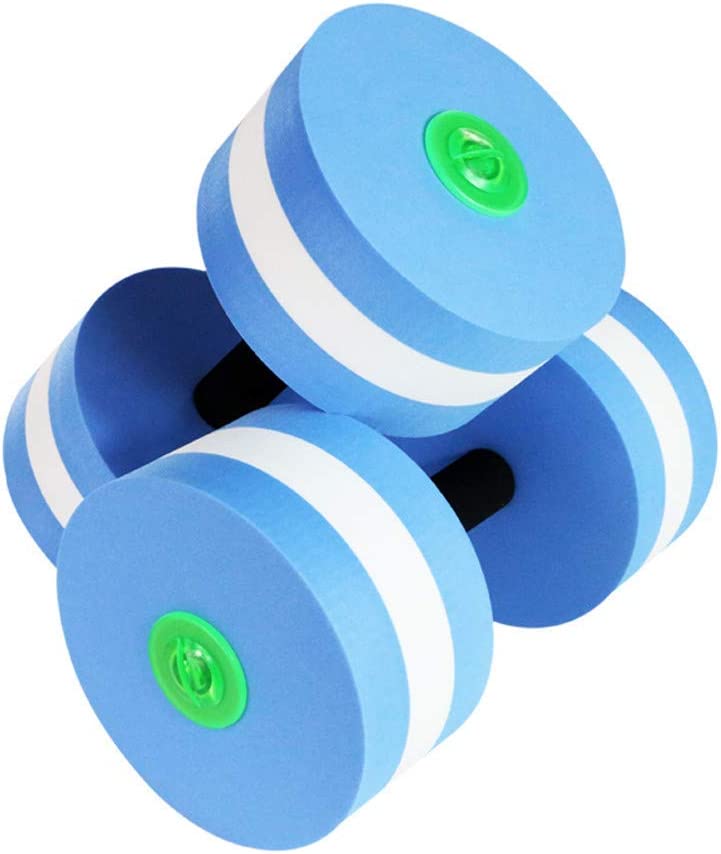 Photo 1 of 2023 New Upgrade Aquatic Exercise Dumbells - Set of 2 - for Water Aerobics … (Blue)
