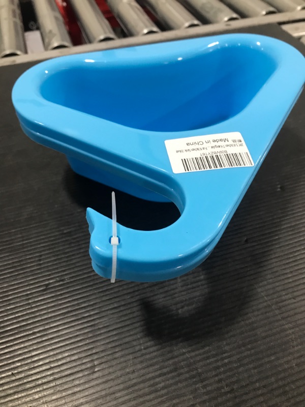 Photo 2 of (2 PACK) Kitchen Triangular Sink Filter, Swan Drain Basket For Kitchen Sink Rack Corner Sink Strainers For Kitchen Sink (blue)