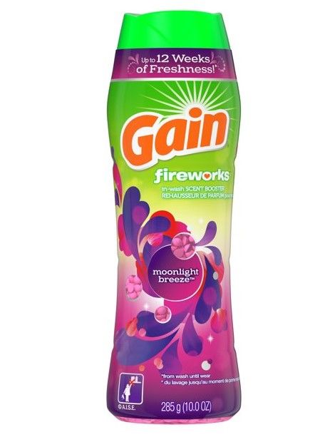 Photo 1 of (2 PACK) Gain Fireworks In-Wash Scent Booster Beads, Moonlight Breeze, 10 oz
