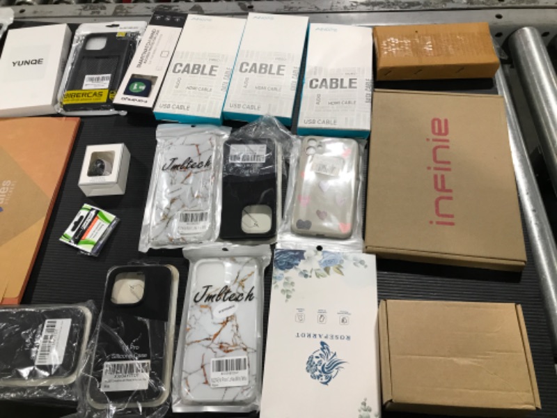 Photo 3 of 33 PCS IN BOX LOT SOLD AS IS PHONE CASES./ SCREEN PROTECTORS/