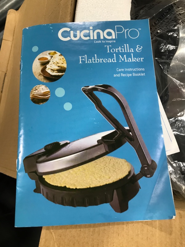 Photo 3 of 10inch Roti Maker by StarBlue  - The automatic Stainless Steel Non-Stick Electric machine to make Indian style Chapati, Tortilla, Roti AC 110V 50/60Hz 1200W
