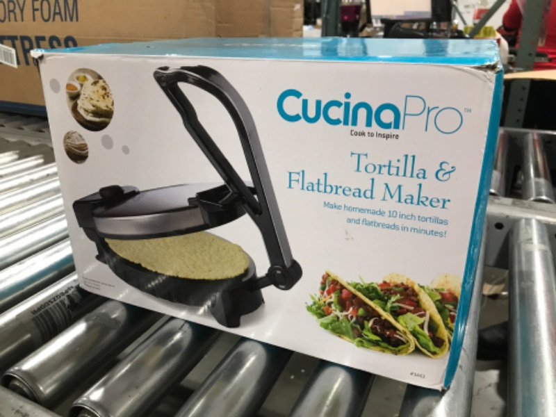 Photo 2 of 10inch Roti Maker by StarBlue  - The automatic Stainless Steel Non-Stick Electric machine to make Indian style Chapati, Tortilla, Roti AC 110V 50/60Hz 1200W
