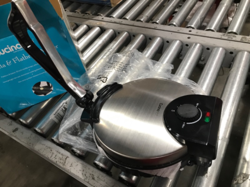 Photo 4 of 10inch Roti Maker by StarBlue  - The automatic Stainless Steel Non-Stick Electric machine to make Indian style Chapati, Tortilla, Roti AC 110V 50/60Hz 1200W
