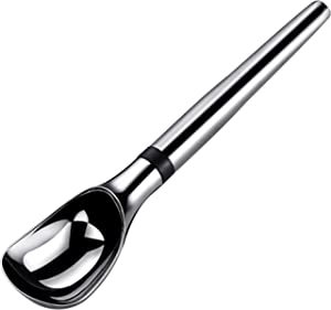 Photo 1 of 2- Professional Solid Alloy Ice Cream Scoop with Thickening Handle