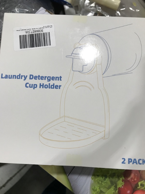 Photo 2 of 2 PCS Laundry Detergent Cup Holder